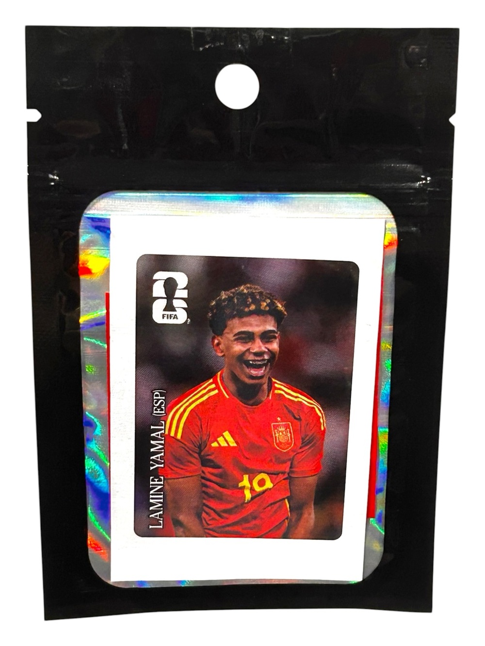 2026 FIFA World Cup Coca-Cola Panini CC1 Lamine Yamal Full Bottle Wrap Sticker